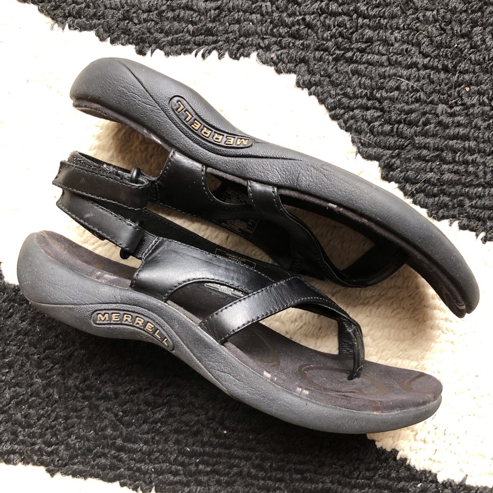 Merrell Savannah Performance Sandals, leather, Sz5